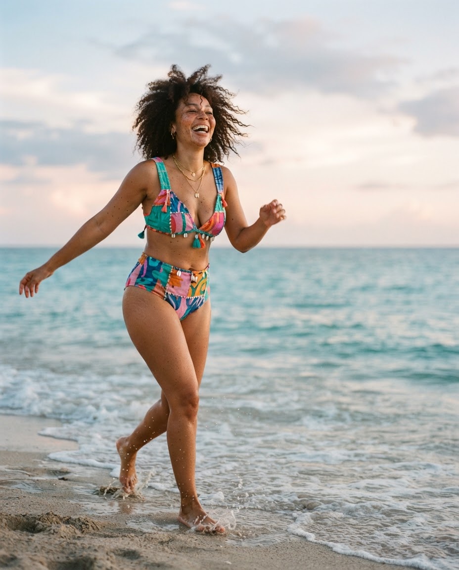 Swimwear — handmade organic cotton by Designed By Debz